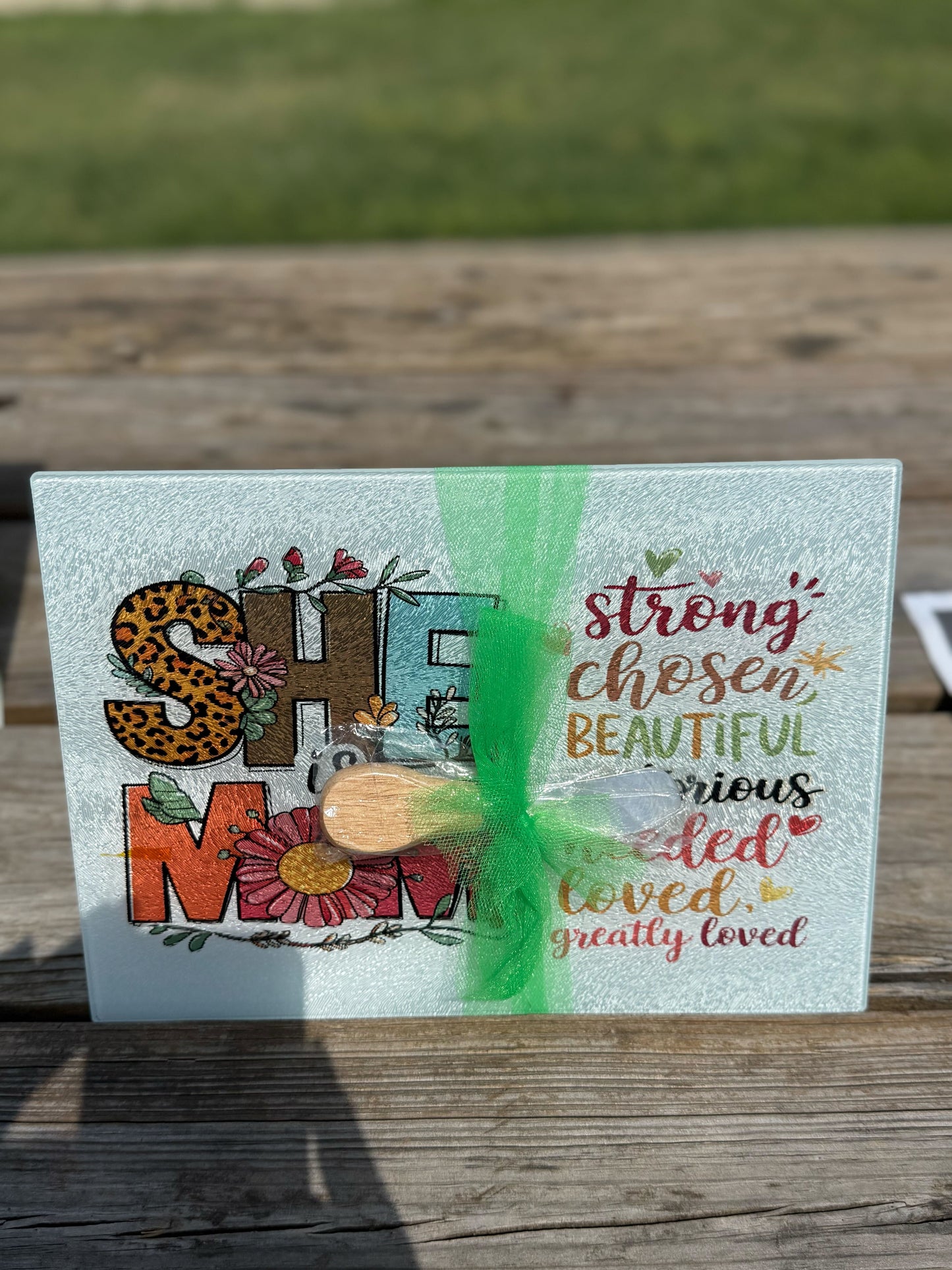 Custom-made Designed Glass Cutting Board