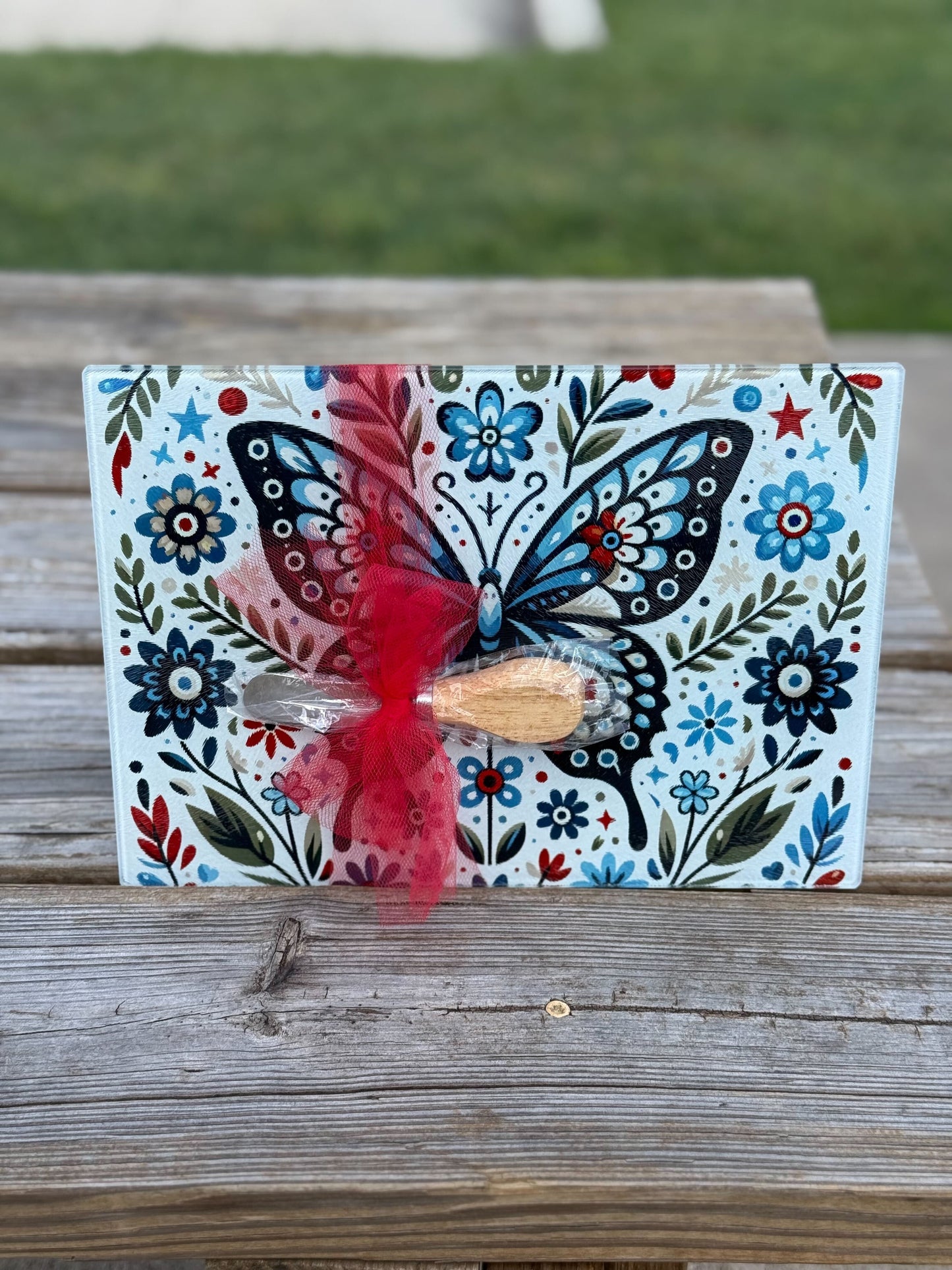 Custom-made Designed Glass Cutting Board
