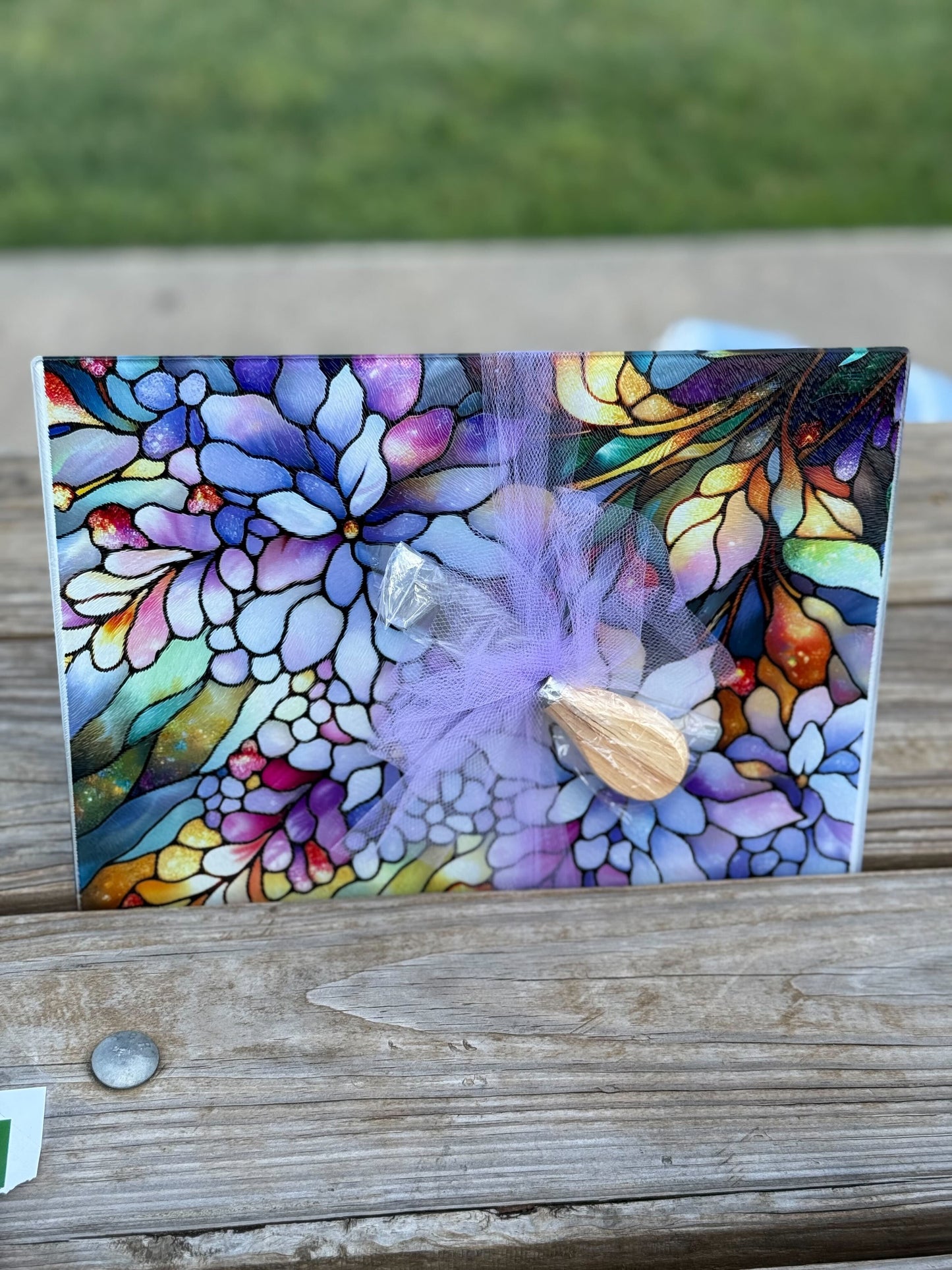 Custom-made Designed Glass Cutting Board