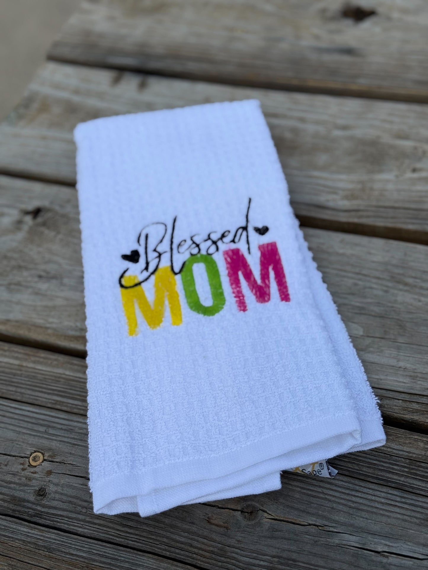Custom Embroidered Kitchen Hand Towels