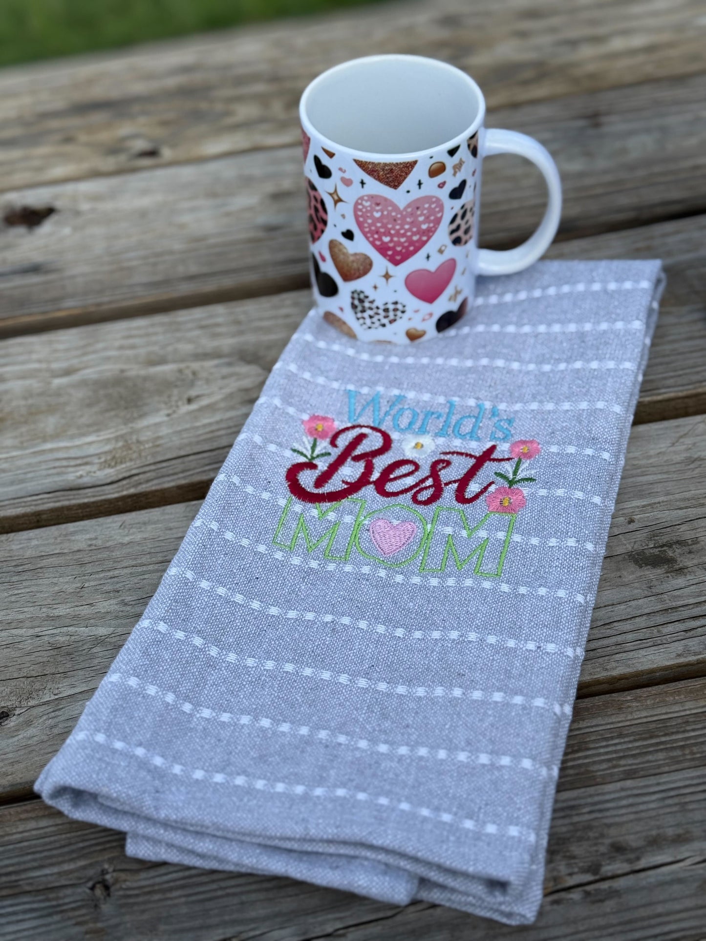 Custom Embroidered Kitchen Hand Towels